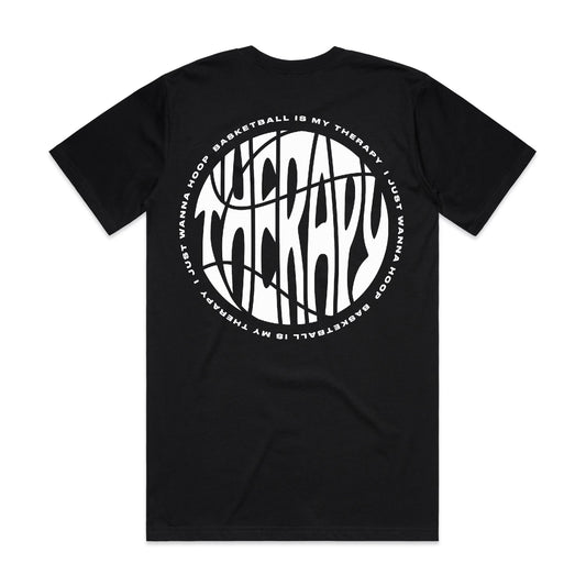 IJWH "Therapy" Tee - Black/White