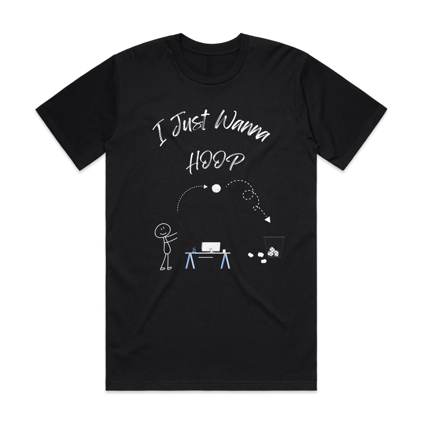 IJWH "Work" Tee - Black